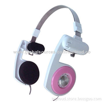 Built-in Mic Folding Headphones with Super Quality, 25mW Rated Power